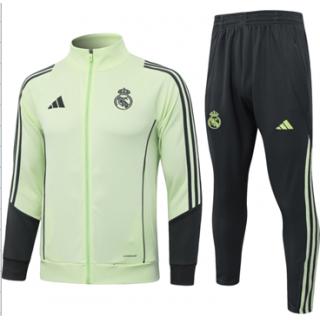 Chándal Real Madrid 2025/26-Light green II (Cremallera larga)